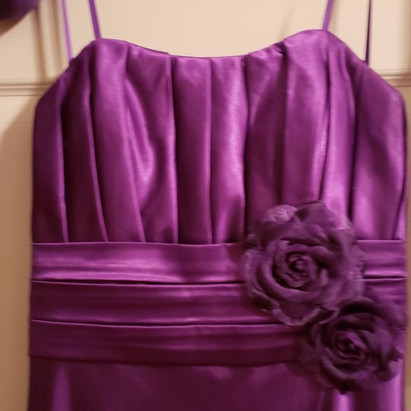 Purple Prom Gown - Picture 4 of 6